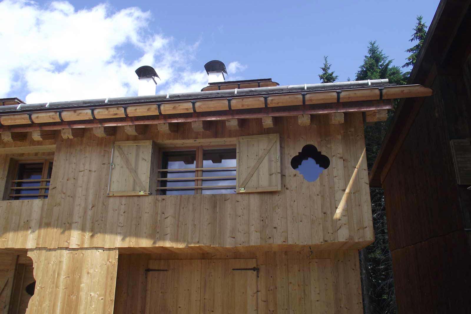 Architettura in legno Woodbau Longarone