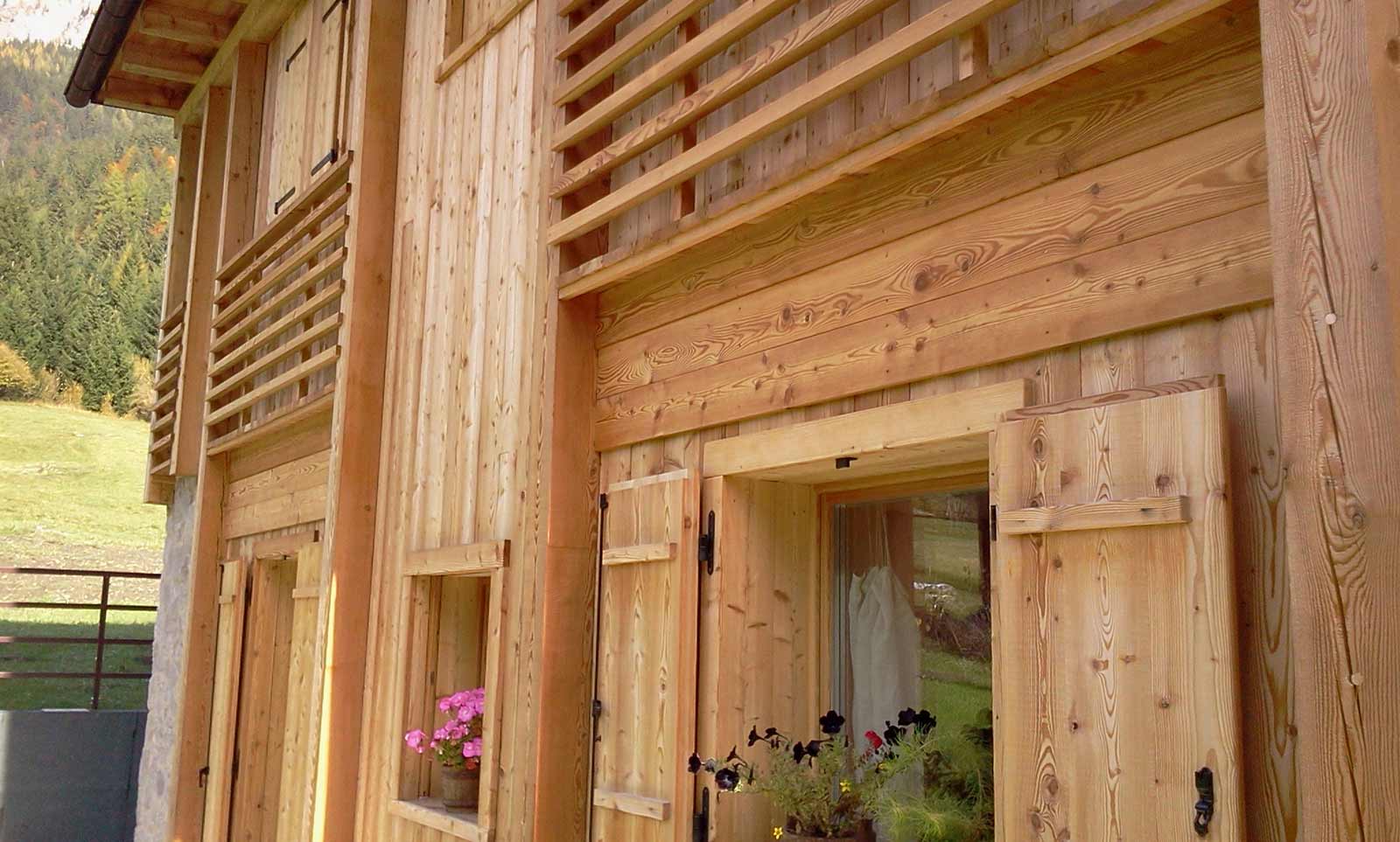 Casa in legno Auronzo di Cadore Belluno Woodbau