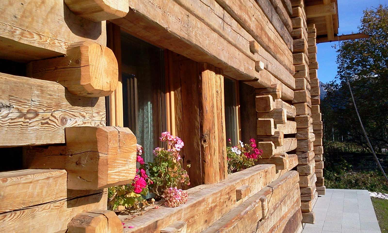 Casa in legno Auronzo di Cadore Belluno Woodbau