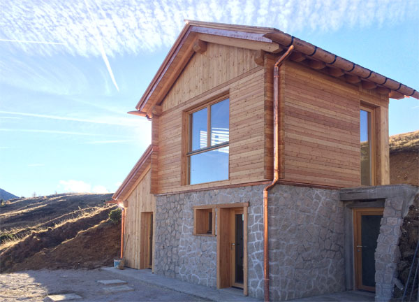 Casa in legno a Cortina Woodbau